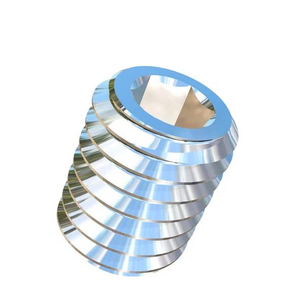 M6-1 Pitch X 8mm  Set Screw, Socket Drive with Flat Point, Grade 5 (Ti-6Al-4V), Allied Titanium, Mfr#: 0020582